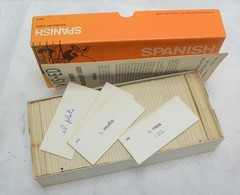 Spanish Vis-Ed Vocabulary Cards