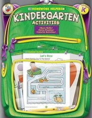 Kindergarten Activities Homework Helper – Paperback – GOOD