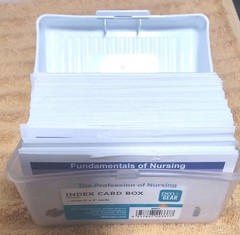 Box Fundamentals Edition 2 Level Up RN Nursing Flash Cards 2021