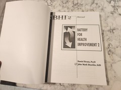 Battery For Health Improvement 2 Pearson Assessments BHI 2