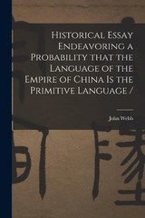 John 1611-1672 Historical Essay Endeavoring a Probabili (Paperback) (UK IMPORT)