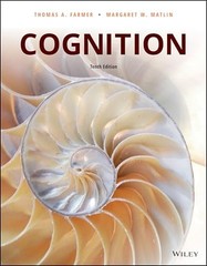 Cognition, Matlin, Margaret W.