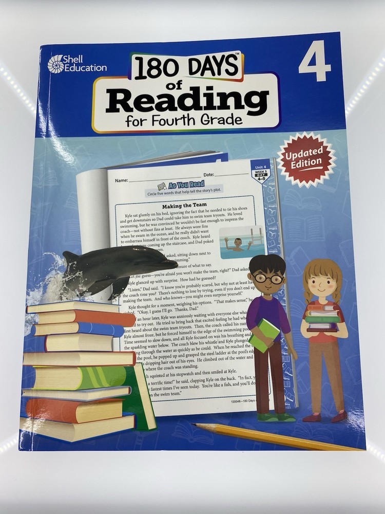 180 Days™: Reading for 4Th Grade 2Nd Ed. Practice Workbook for Classroom Or Home
