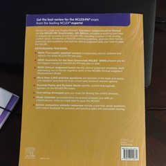 Comprehensive Review For The NCLEX- PN Exam 9th Ed. Saunders Book 2025 No code