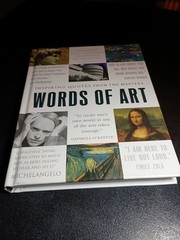 Words of Art: Inspiring Quotes – Hardcover – VERY GOOD