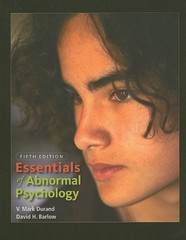 Essentials of Abnormal Psychology Paperback David H., Durand, V.