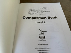 Fundations: Wilson Language Basics–Composition Book–Level 2-Paperback–NEW