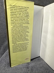 The Dutch Factories in India 1624-1627 HC DJ 2007