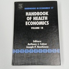 Handbook of Health Economics Vol. 1B Hardback Culyer & Newhouse nice condition