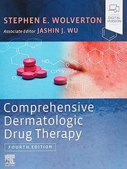 COMPREHENSIVE DERMATOLOGIC DRUG THERAPY BY Jashin J. Wu Md HARDCOVER **NEW**
