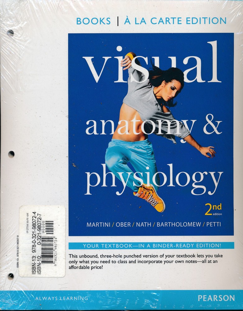 NEW Loose Leaf for Visual Anatomy & Physiology 2nd Edition by Martini