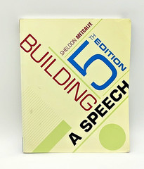 Building a Speech 5th Edition Sheldon Metcalfe Public Speaking Paperback