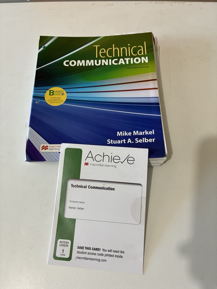 With ACCESS CODE: Loose-leaf Version for Technical Communication 13th Ed -Markel