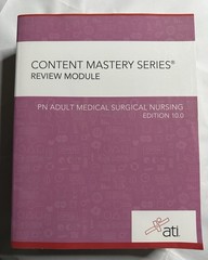 ATI Content Mastery Series College Nursing Program Textbooks Lot of 4 Surgical