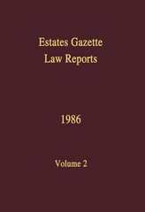 EGLR 1986 (Estates Gazette Law Reports)