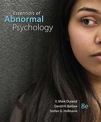 Essentials of Abnormal Psychology – Hardcover, by Durand V.; Barlow – Good