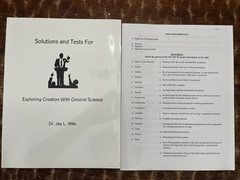 Exploring Creation with General Science Solutions & Tests Set by Jay L. Wile