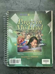 Lot of 4 Pages in My Head Reading 5 for Christian Schools BJU Press 2002 NOS