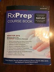 RxPrep Course Book 2016 – Paperback, by Karen Shapiro; Sherry – Very Good j