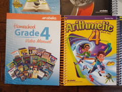6 Abeka 4th Grade 4 Curriculum Set Video Manual Arithmetic Reading Teacher Keys
