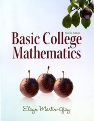 Basic College Mathematics (4th Edition) by Martin-Gay, Elayn El