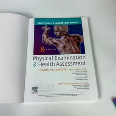 Jarvis Physical Examination Health Assessment 8th Edition Study Guide Lab Manual