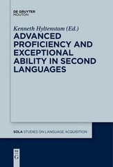 Advanced Proficiency And Exceptional Ability In Second Languages