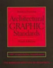 Architectural Graphic Standards, 1995 Supplement