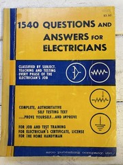 1540 Questions And Answers For Electricians – Arco Publishing, 1962