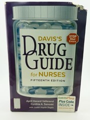 Davis’S Drug Guide for Nurses 15e – Hazard Vallerand, April