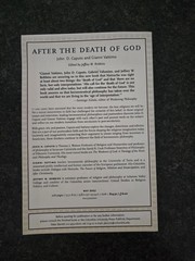 After the Death of God by John Caputo Uncorrected Proof Vg Paperback 2007