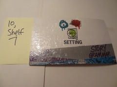 Attainment Access Language Arts Write Story Grammar Card Set as Shown