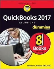 QuickBooks 2017 All-In-One For Dummi- 9781119281344, Stephen L Nelson, paperback