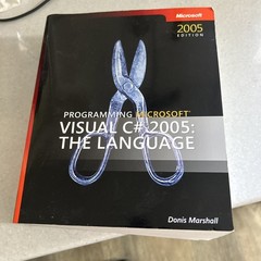 Programming Microsoft� Visual C#� 2005: The Language, Donis Marshall, Used; Good