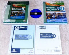 BJU Bob Jones 9th grade Writing Grammar 9 SET English COMPLETE SET Student TE