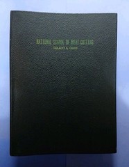 1948 National School Of Meat Cutting Volumes 1-25 Toledo 4 Ohio Original Binder