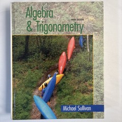 Algebra and Trigonometry by Michael Sullivan (1998, Hardcover)