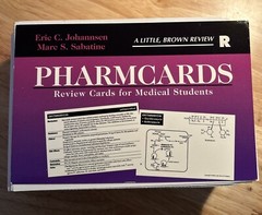 PharmCards : Review Cards for Medical Students by Marc S. Sabatine -1st Edition