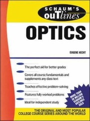 Schaum’s Outline of Optics by Hecht, Eugene