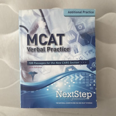 NextStep MCAT Verbal Practice 108 Passages for CARS Section Book (2018)