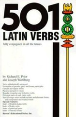 501 Latin Verbs (501 Verbs) – Paperback By Prior, Richard E. – GOOD