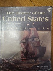 The History Of Our United States Student Textbook Grade 4 ABeka