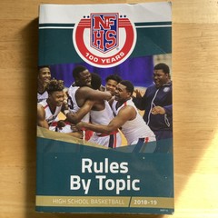2018-19 NFHS BASKETBALL RULES BY TOPIC By National Federation Of State High