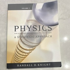 Physics for Scientists and Engineers 2nd Ed Vol 1 Randall Knight Paperback Phys…