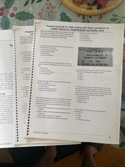 MotorAge F1 ASE LightVehicle Compressed Natural Gas Test Prep Study Guide W/ DVD