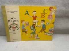 VTG 1965-66 “We Begin” Reading Readiness Teacher Ed Macmillan
