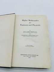 Higher Mathematics for Engineers and Physicists, Sokolnikoff 2nd Edition 1941