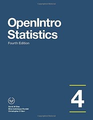 OPENINTRO STATISTICS: FOURTH EDITION (FULL COLOR) By David Diez & Mine NEW