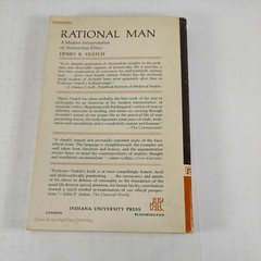 Henry Veatch Rational Man Aristotelian Ethics 5th Print Indiana University