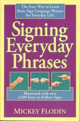 Signing Everyday Phrases (Perigee) – paperback Flodin, Mickey